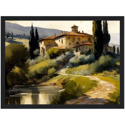 »Sun-Soaked Hills of Tuscany«