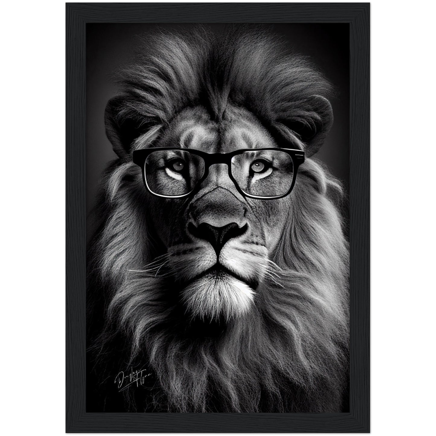 »Roaring Scholar« retro poster