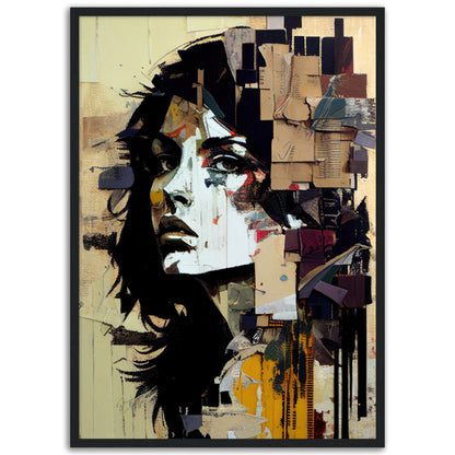 »Multifaceted Portrait« retroposter