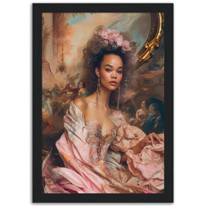 »Playful Rococo Masquerades« poster