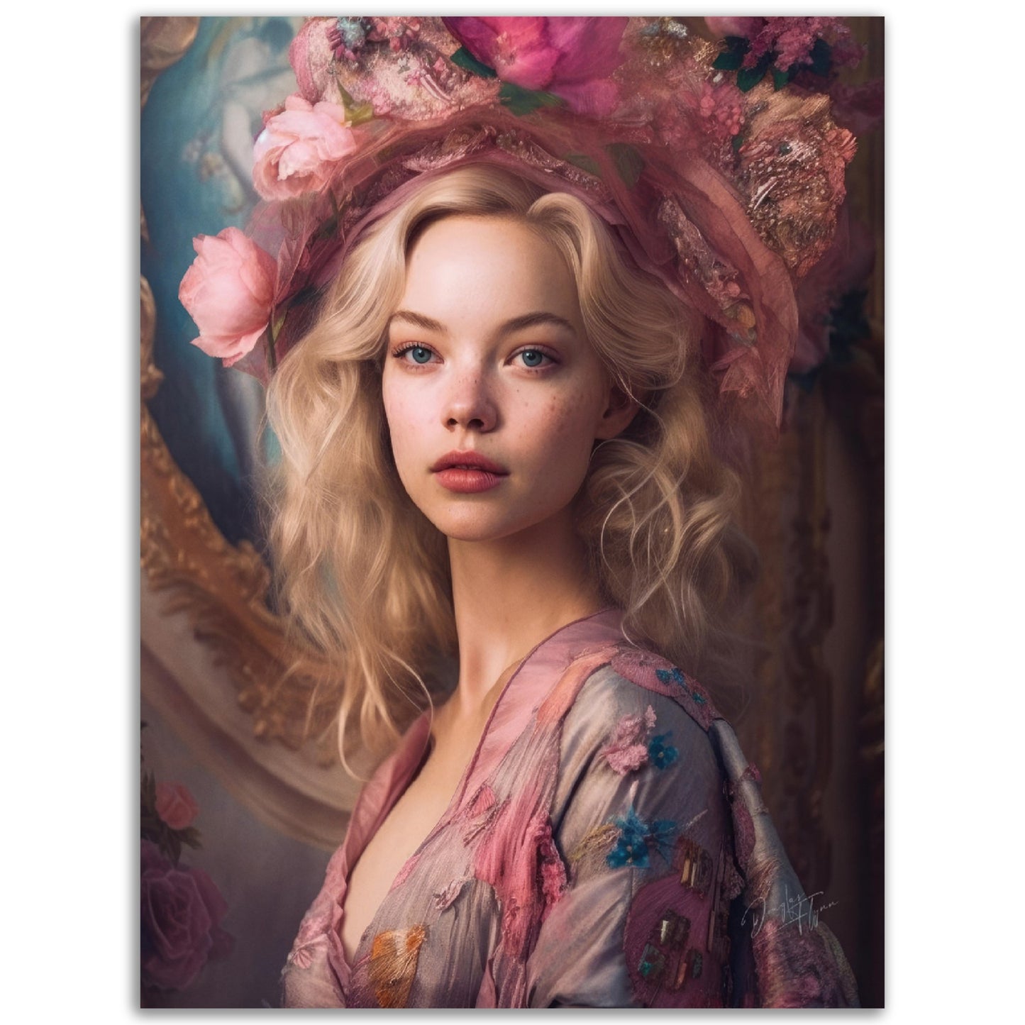 »Whimsical Courtly Delights« poster