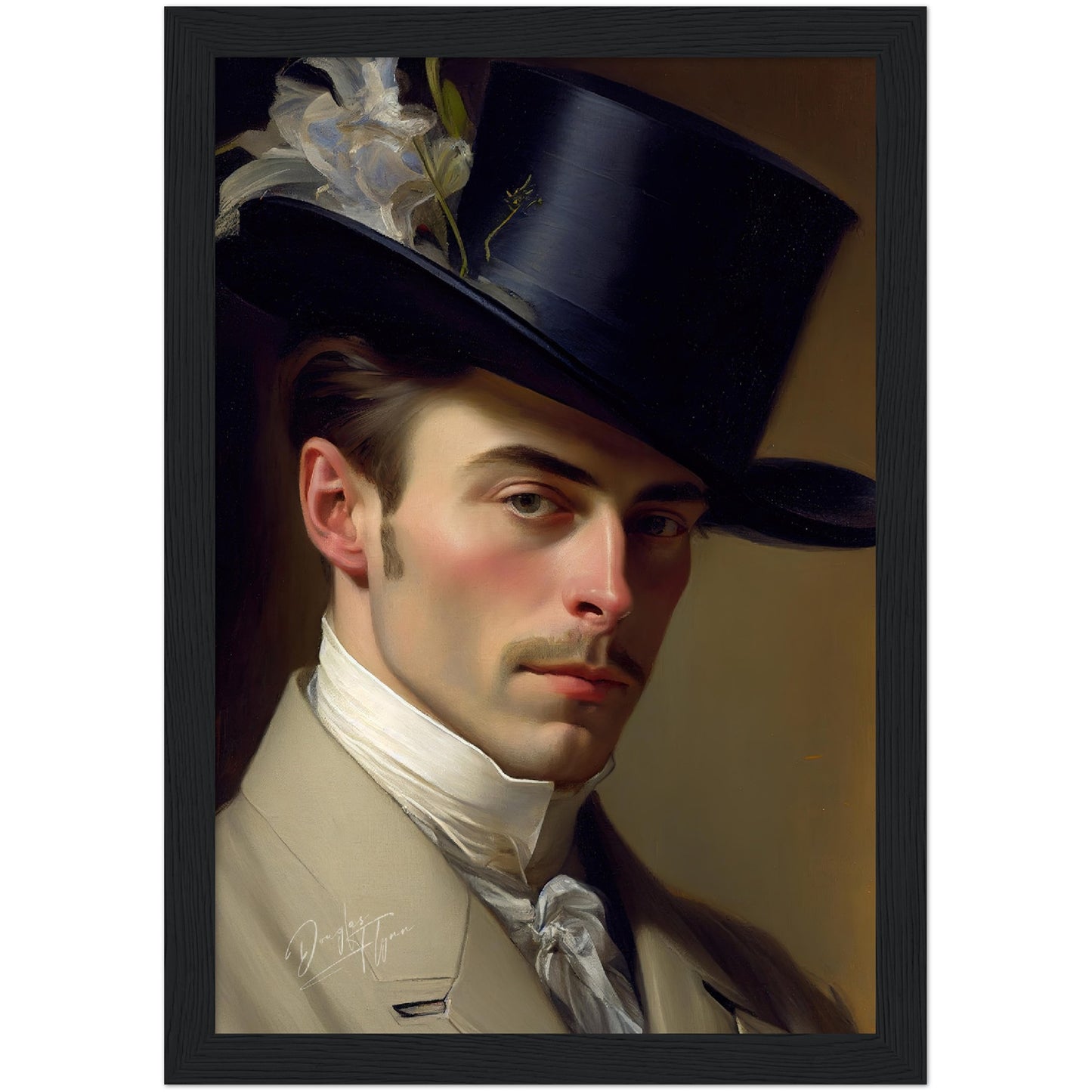 »The Dapper Don«retro poster
