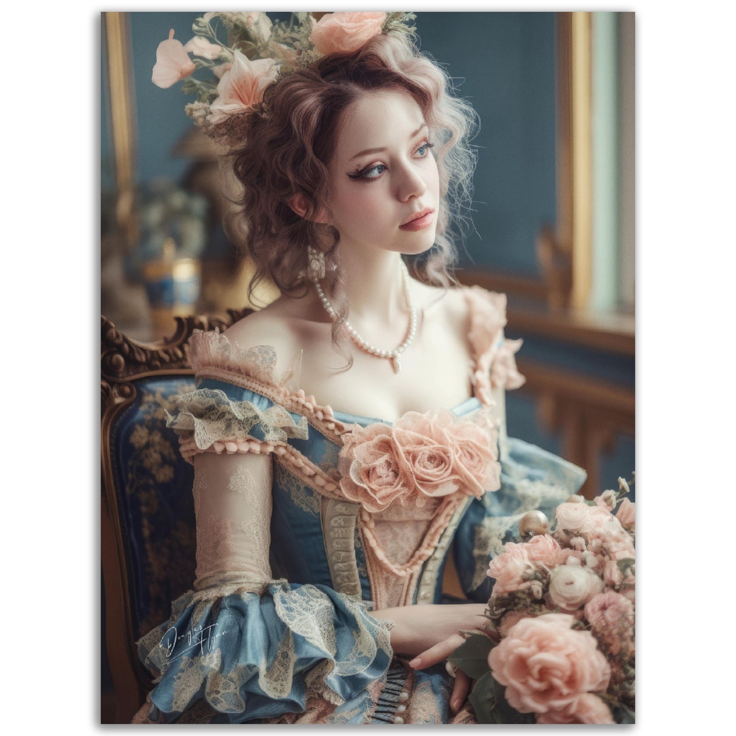 »Delightful Rococo Reveries« poster