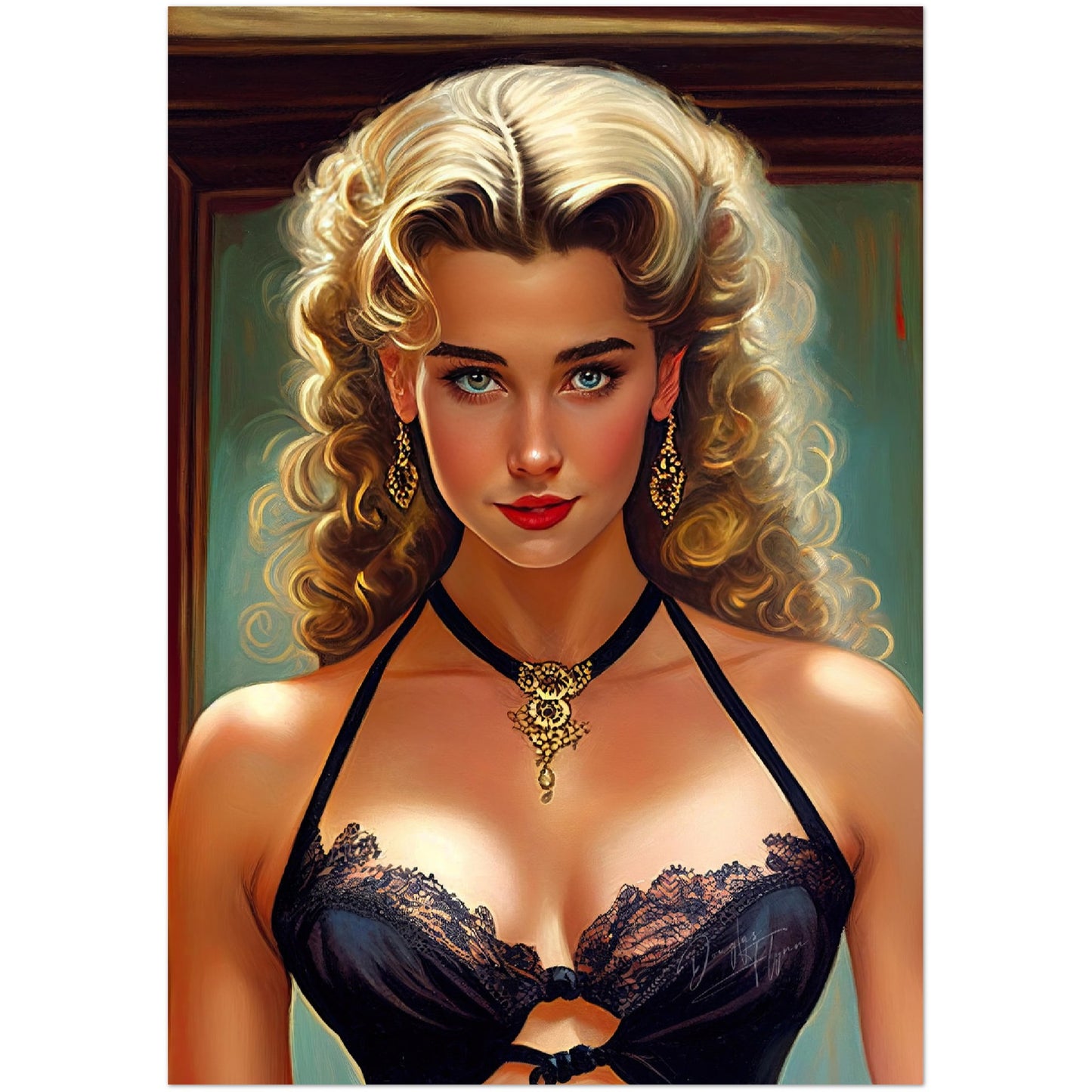 »Steel Sensation« retro poster