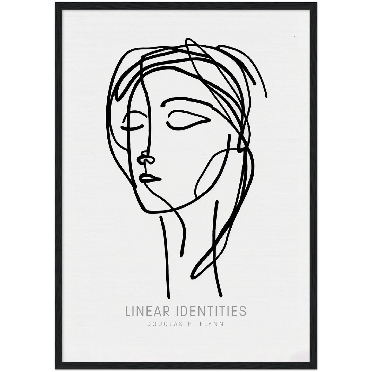 »LinearI dentities« merch poster