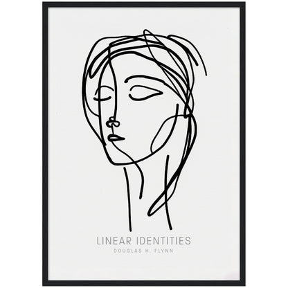 »LinearI dentities« merch poster