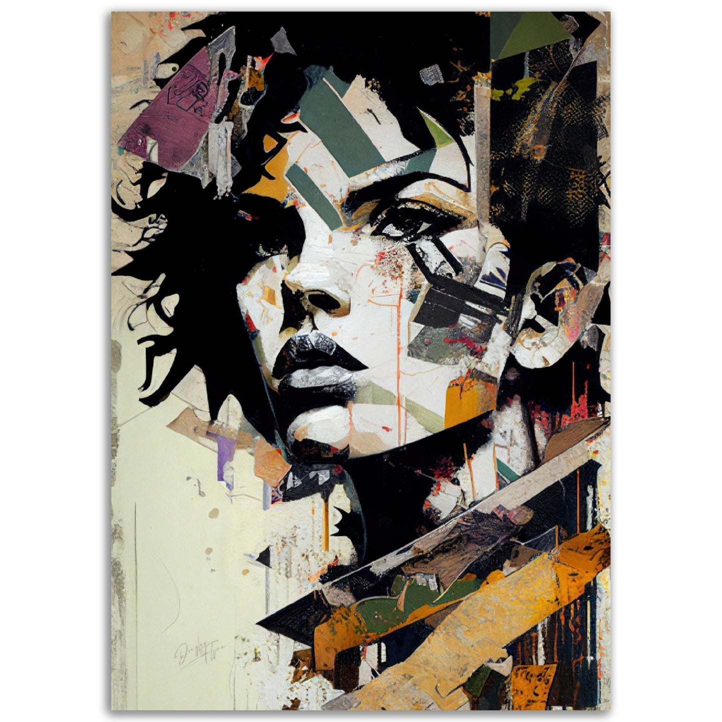 »Patchwork« retroposter