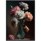 »Passionate Petals« retro poster