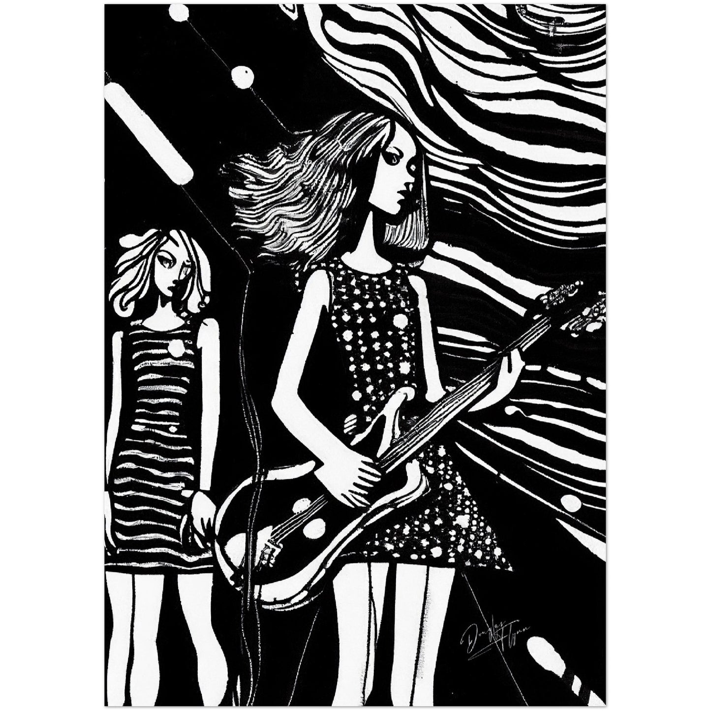 »From Practice to Performance« retro poster