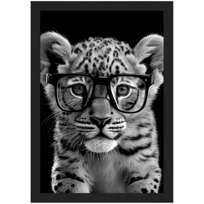 »Brainy Bengal« retro poster
