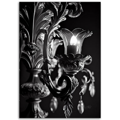 »Chandelier Reflections« poster