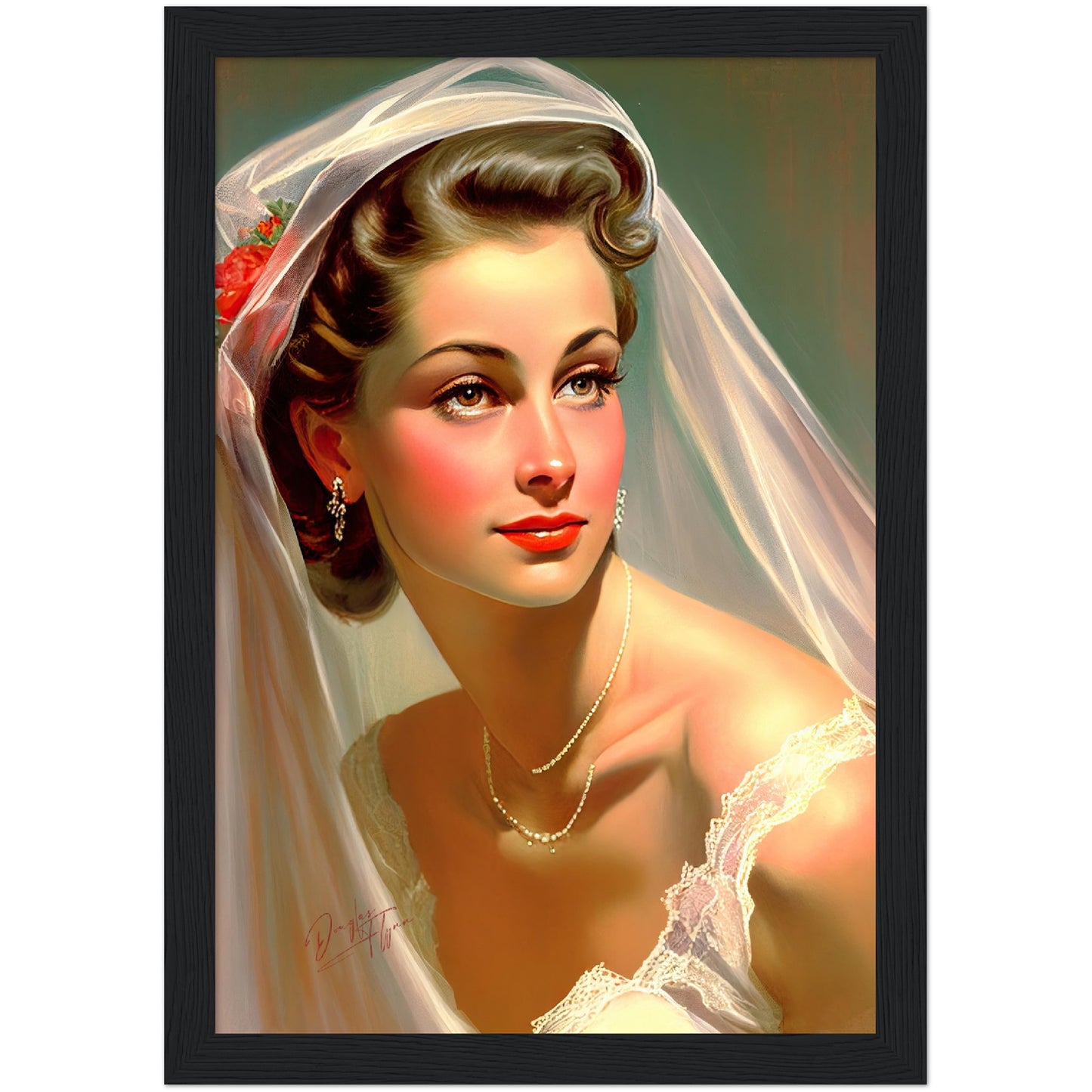 »Bride Dreams« retro poster