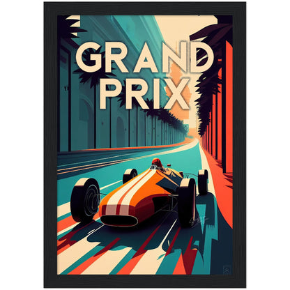 »Legacy Le Mans« retro poster