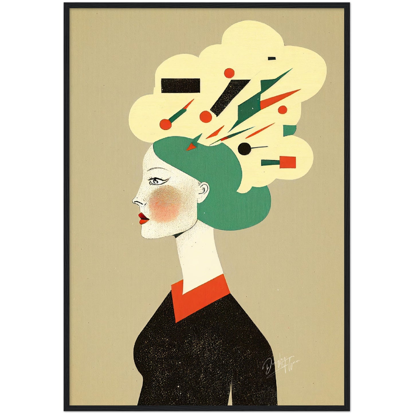 »The Beauty of Friendship« retro poster
