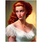 »Romance and Love« retro poster