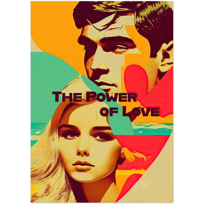 »The Power of Love«retro poster