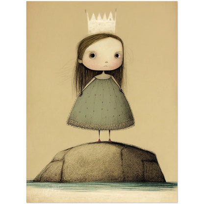 »Royal Sourpuss« retro poster