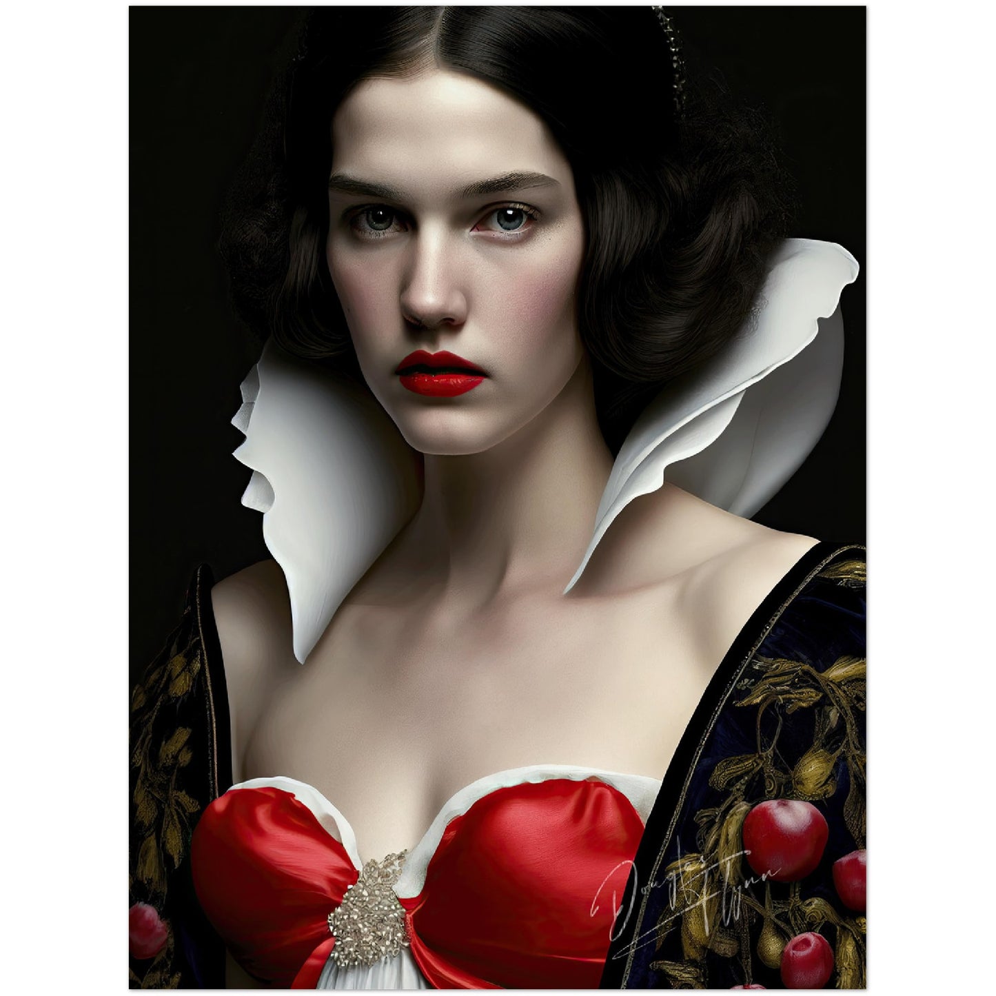 »Fairytale Glam« retro poster