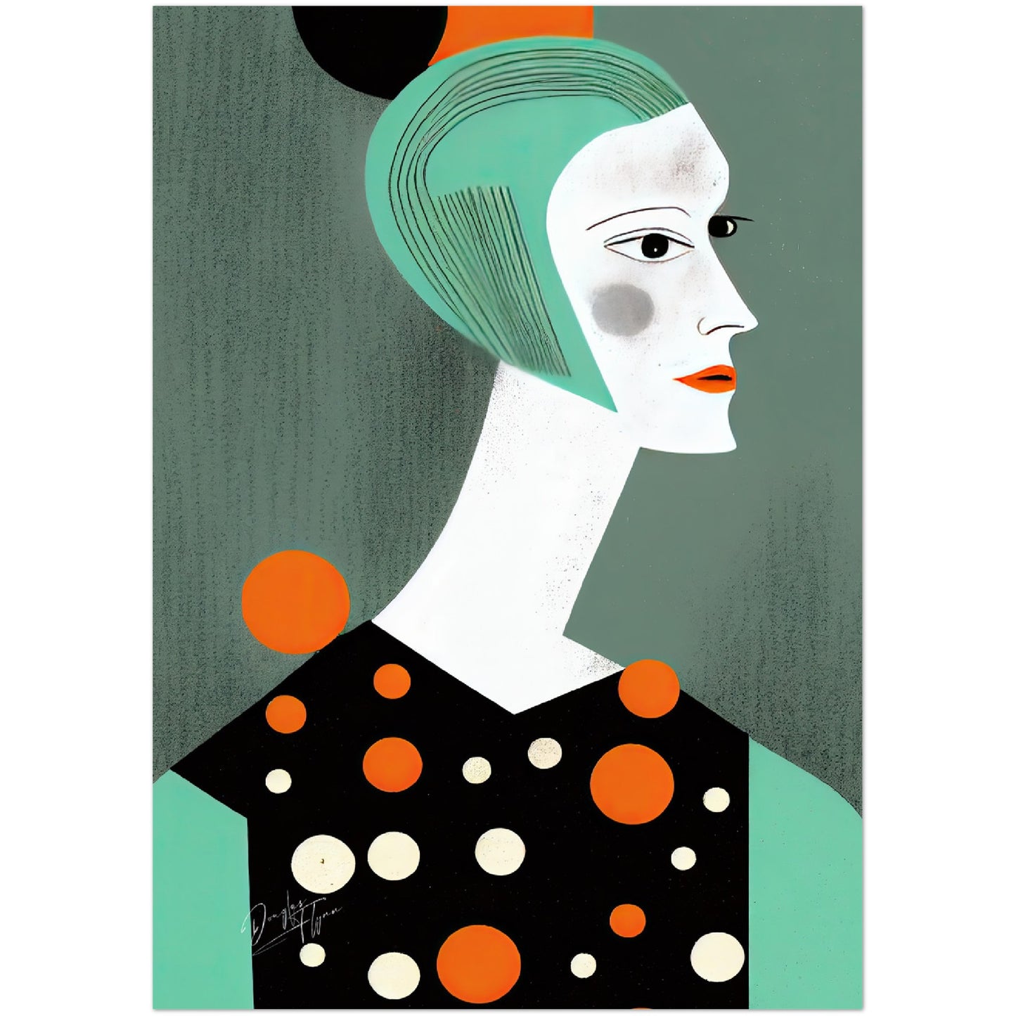 »Sarah's Inner Circle« retro poster