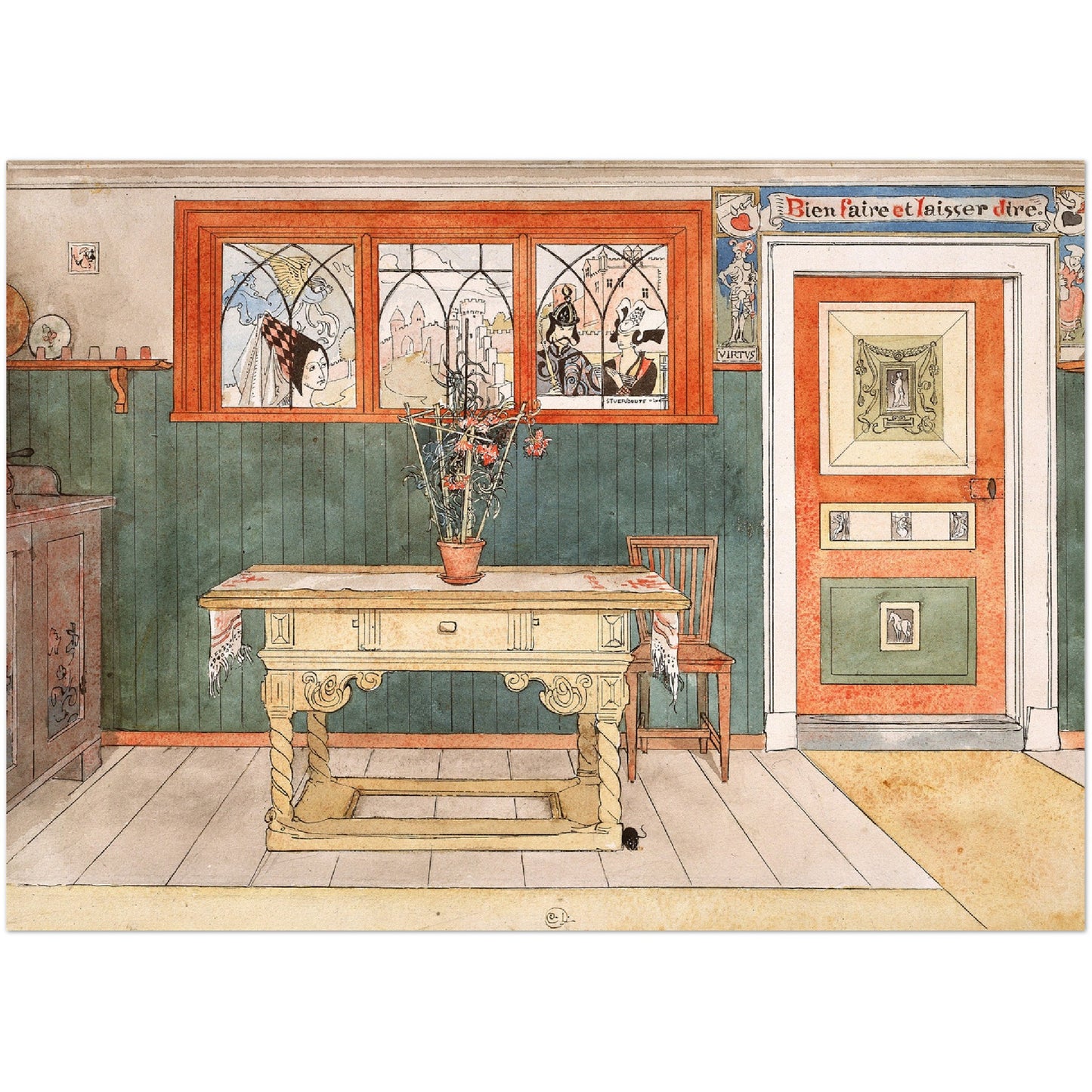 »Matsalen« av Carl Larsson
