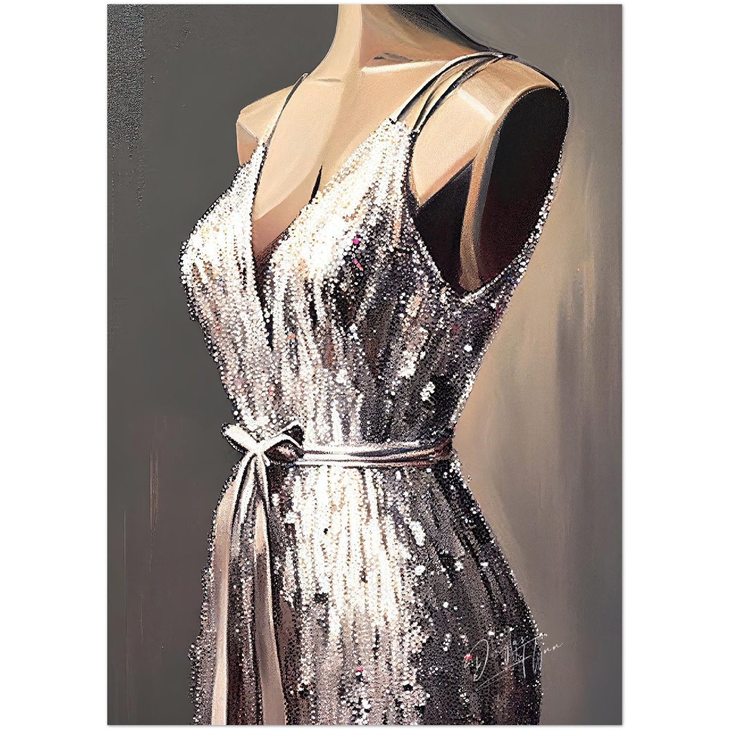 »Shiny Sequin Shift«