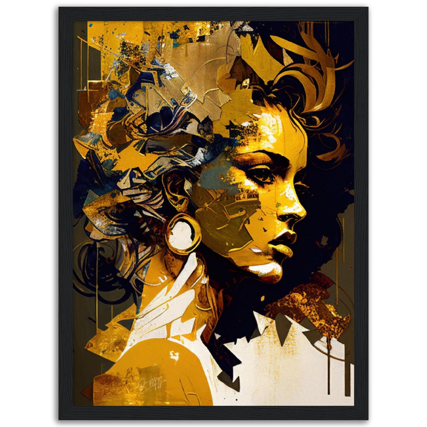 »Puzzle« retroposter
