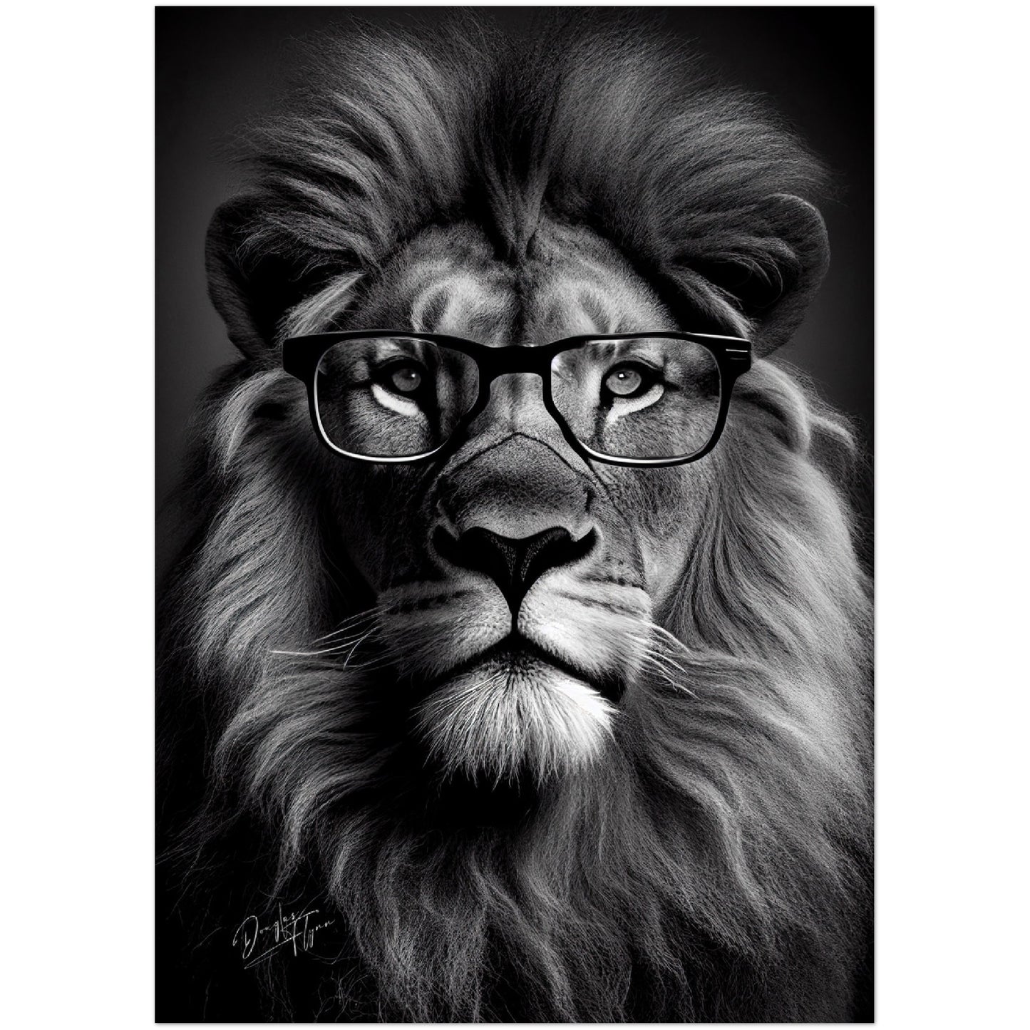 »Roaring Scholar« retro poster