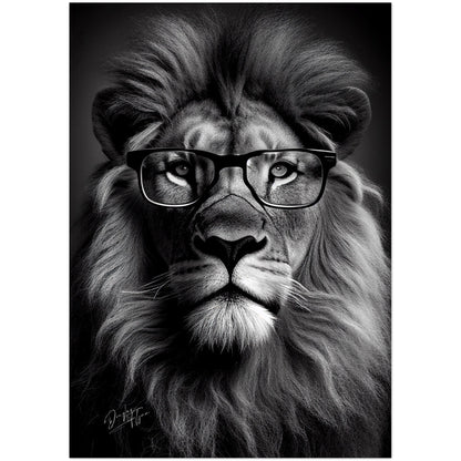 »Roaring Scholar« retro poster