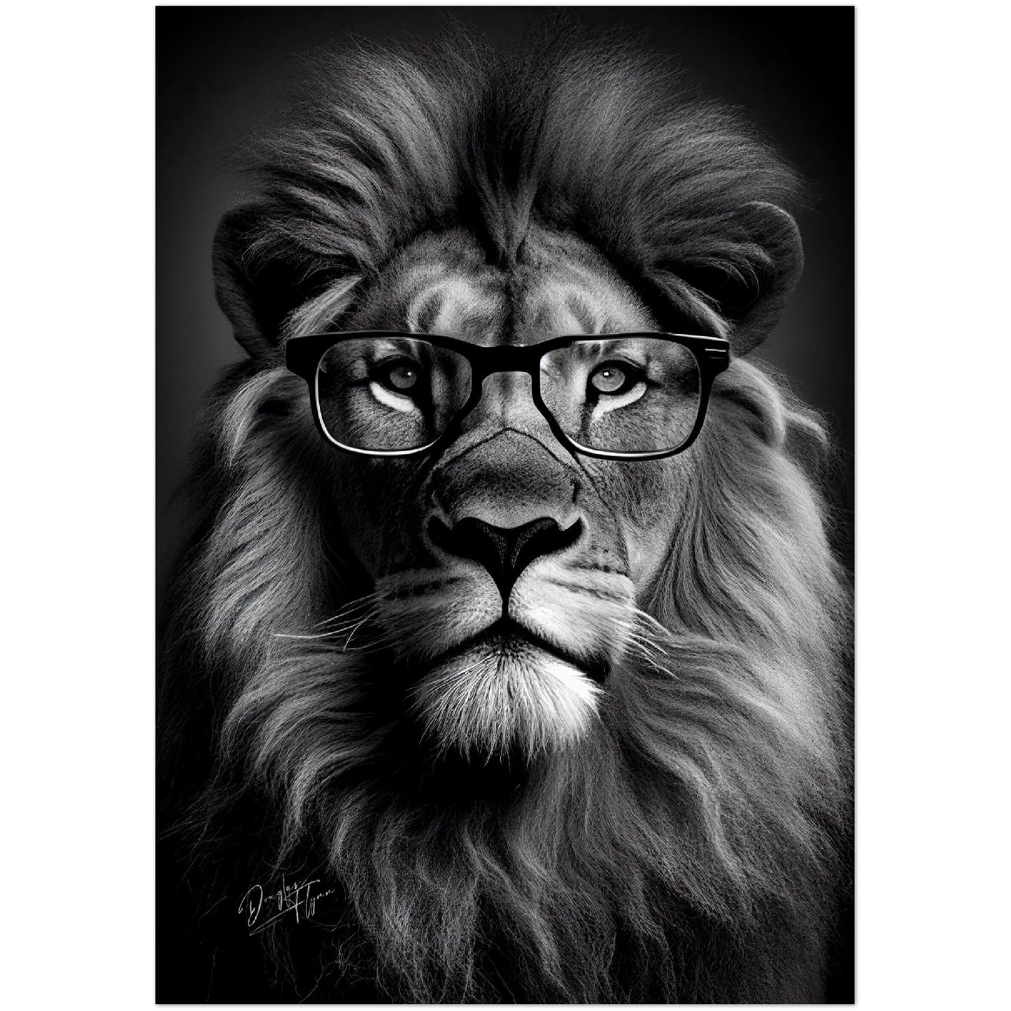 »Roaring Scholar« retro poster