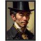 »Classic in Hat«retro poster
