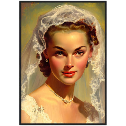 »Wedding Memories« retro poster