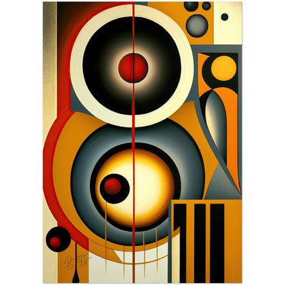 »Energetic Evolutions« retro poster