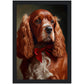 »Cocker Spaniel med rosett«