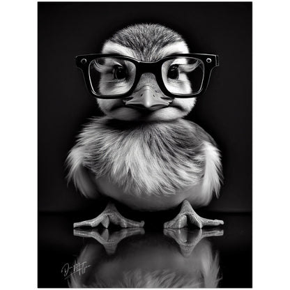 »Wise Quacker« retro poster