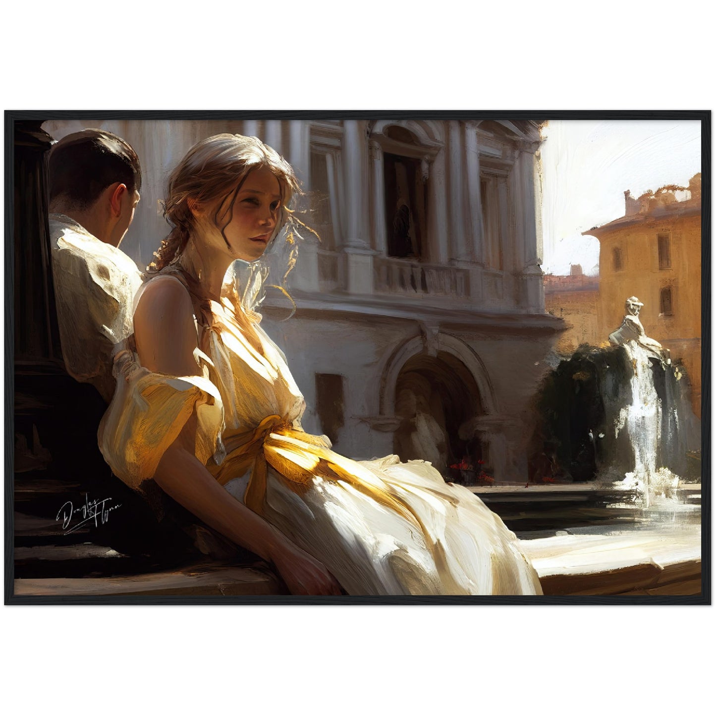 »Girl by the Fountain«