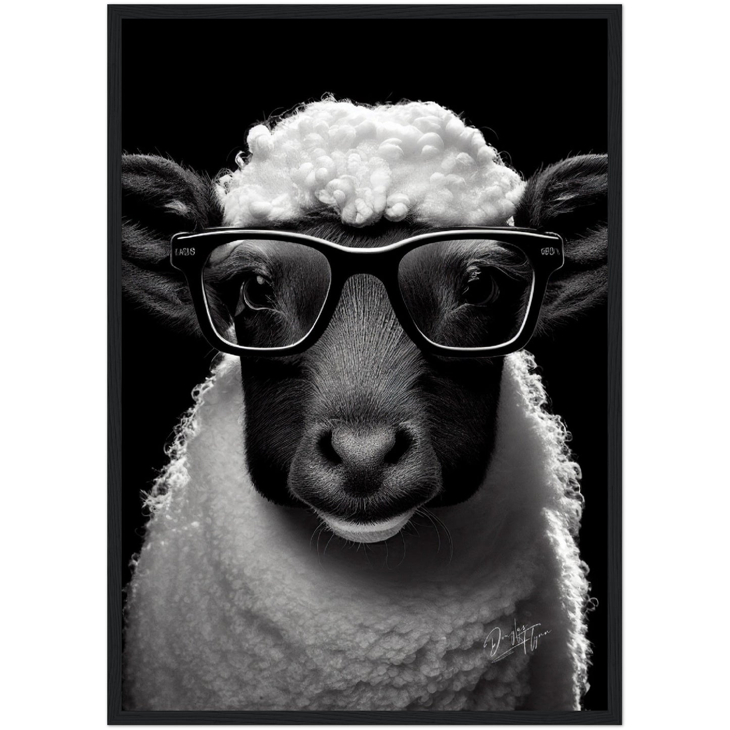 »Wolly Wisdom« retro poster