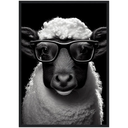 »Wolly Wisdom« retro poster