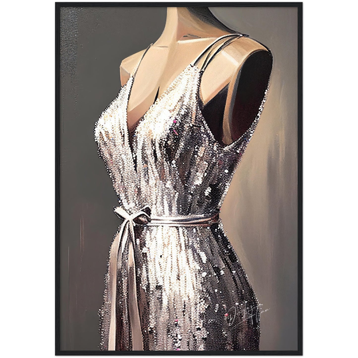 »Shiny Sequin Shift«