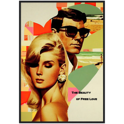 »The Beauty of Free Love«retro poster