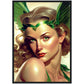 »The Emerald Enforcer« retro poster