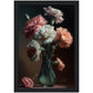 »Passionate Petals« retro poster