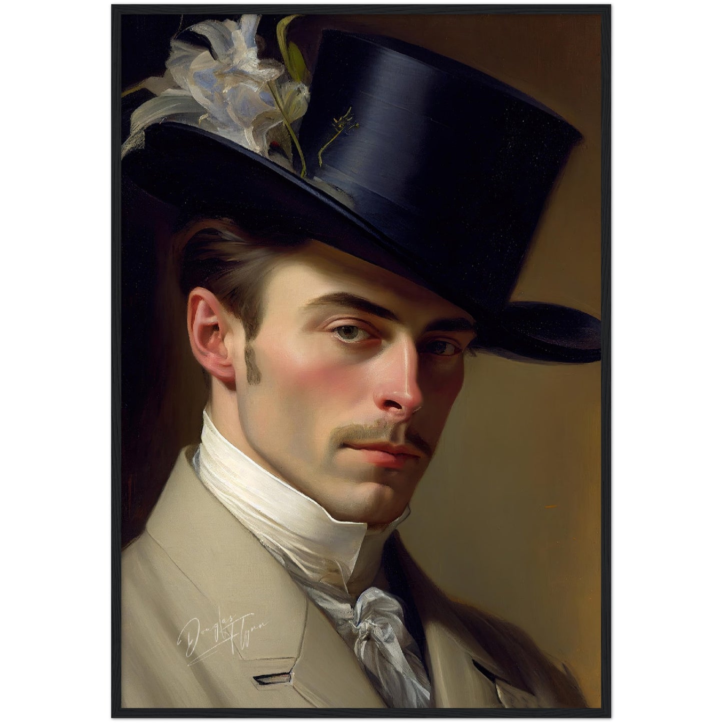 »The Dapper Don«retro poster