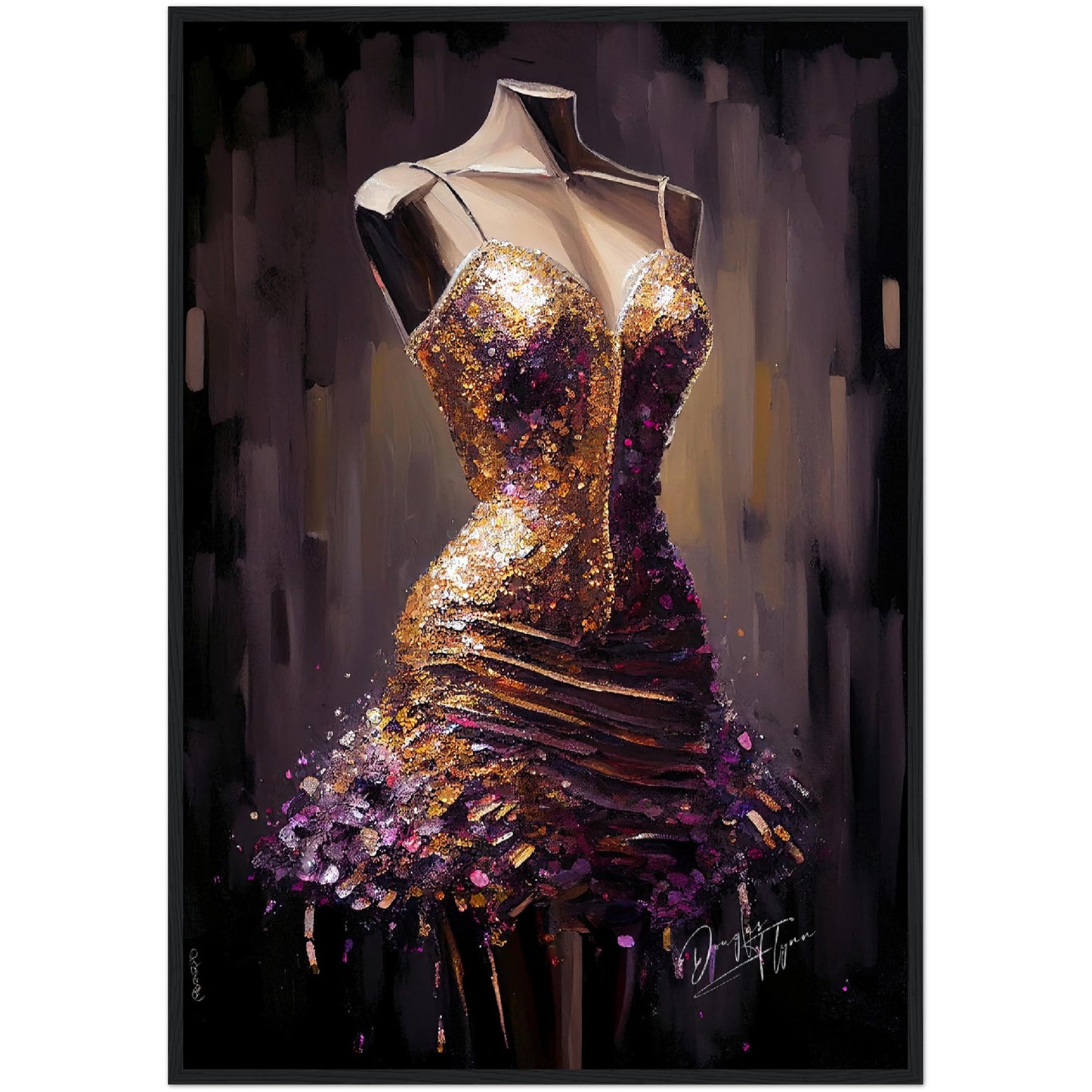 »Lavender Luminance Dress«
