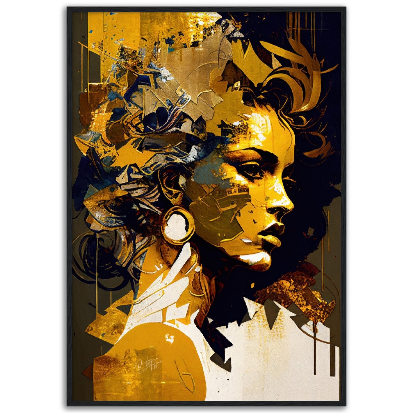 »Puzzle« retroposter