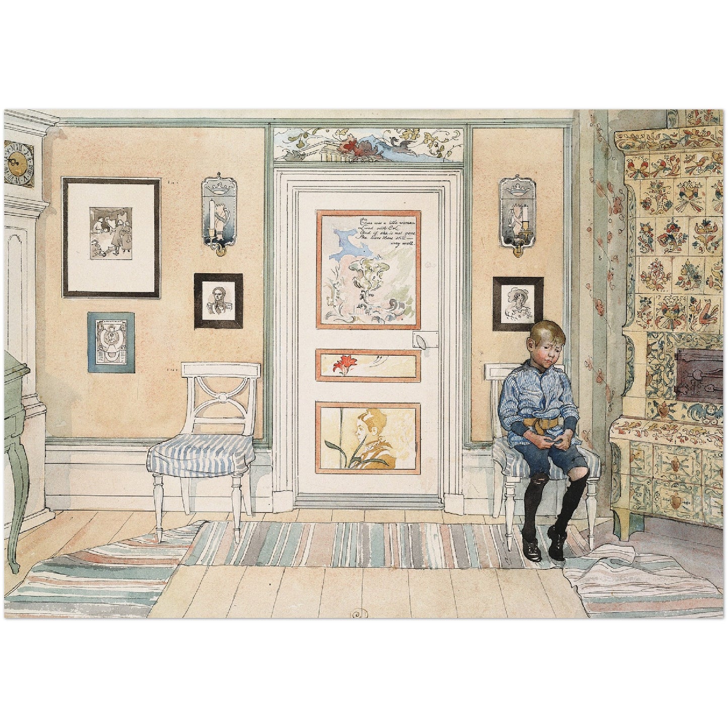 »Skamvrån« av Carl Larsson