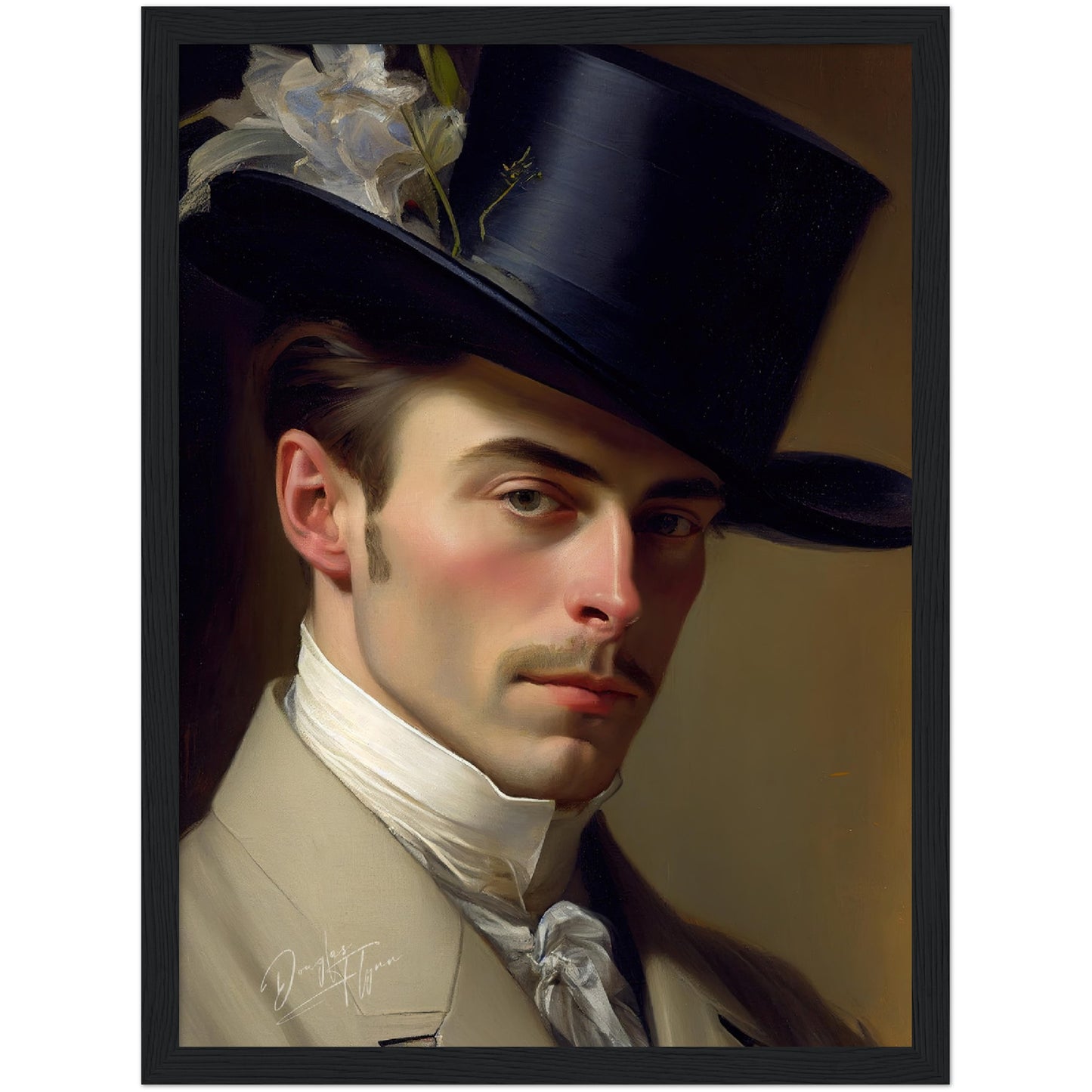 »The Dapper Don«retro poster