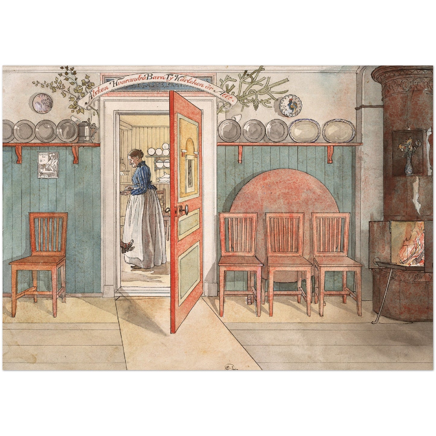 »Gamla Anna« av Carl Larsson