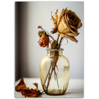 »Rusty Rose« designposter