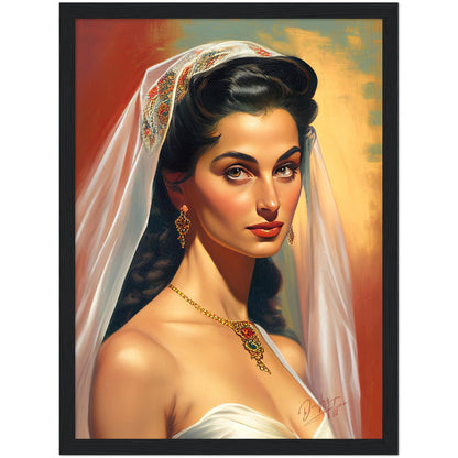 »Bridal Glamour« retro poster