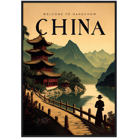 »China, travel poster no 2« retro poster
